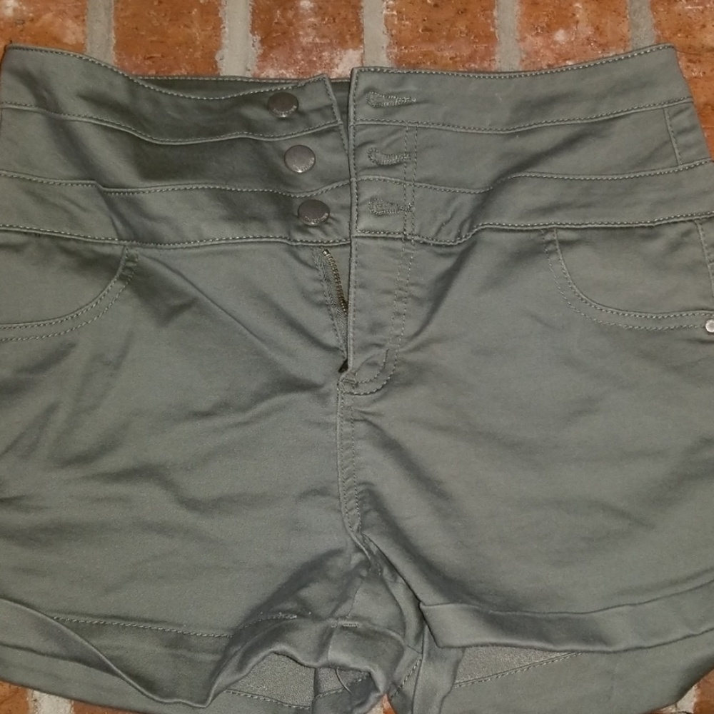 High waisted shorts